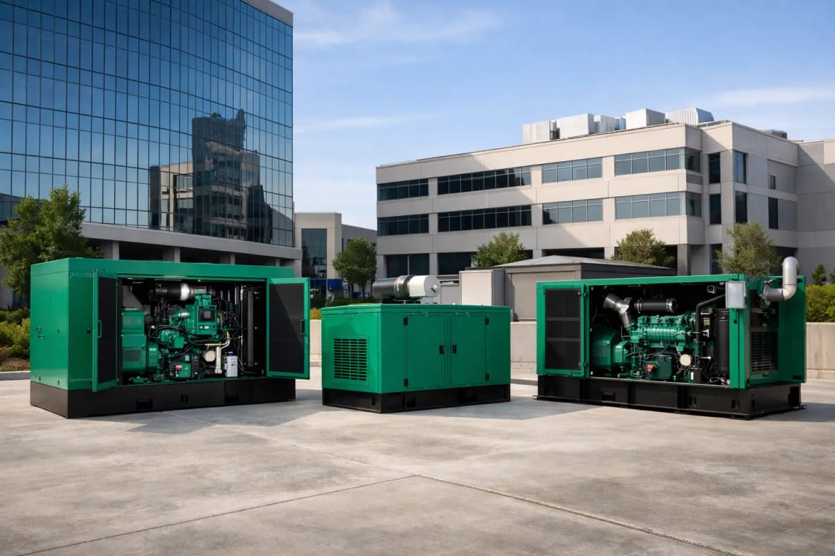Best Generators for Commercial Buildings Compared