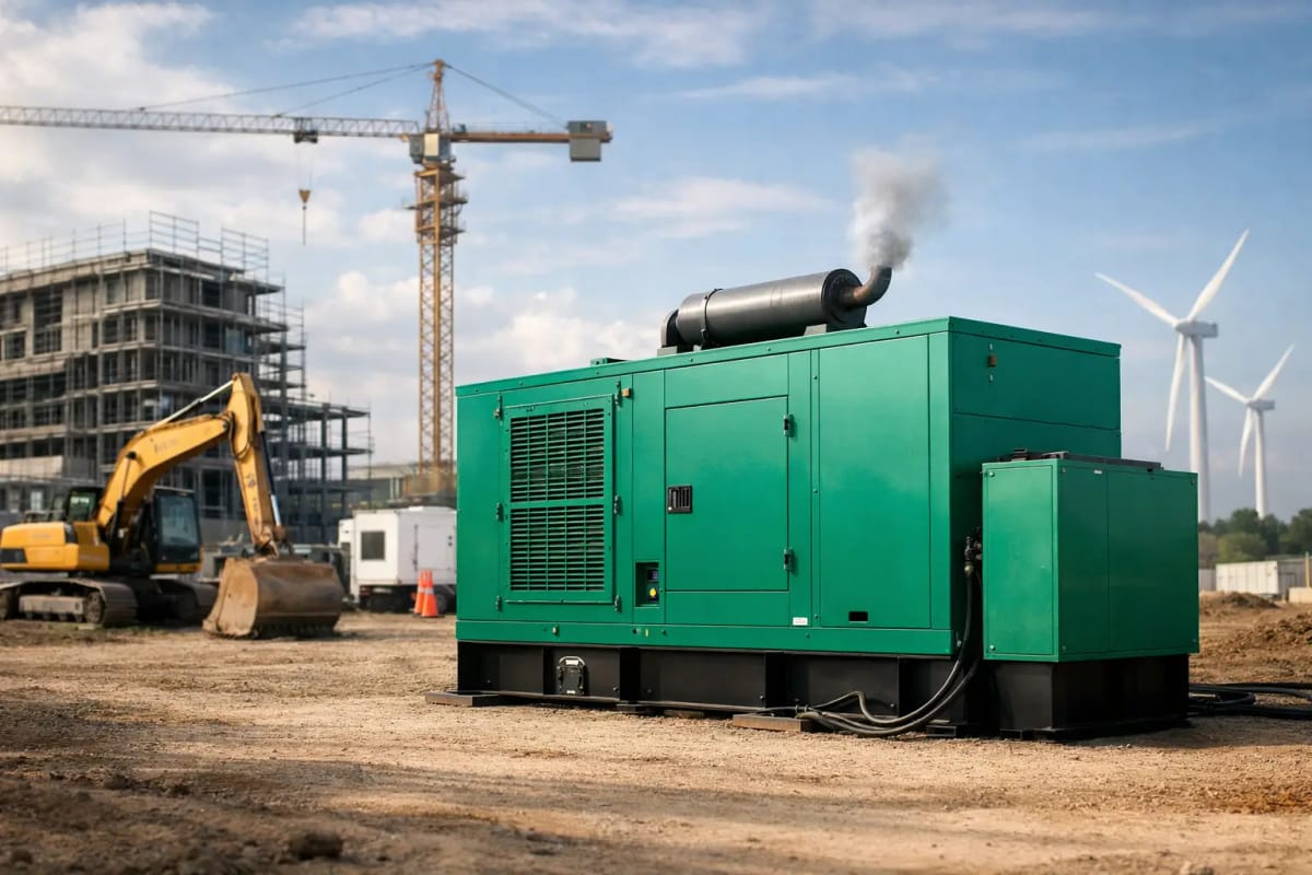 Cummins Generators for Reliable Site Power