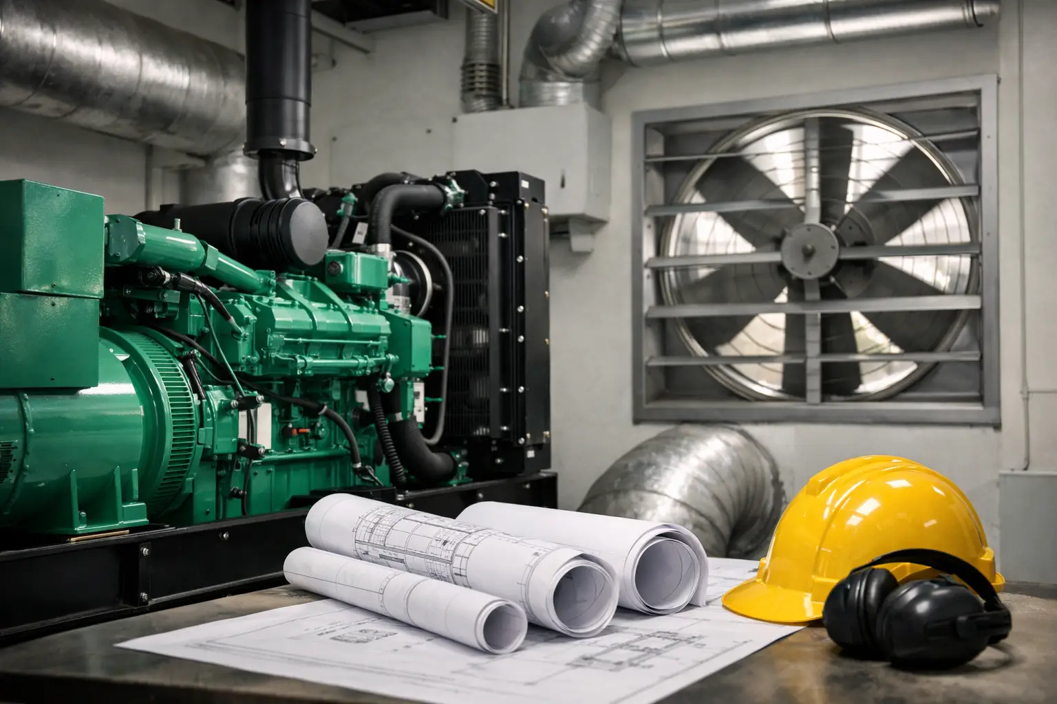How to Plan Generator Room Ventilation Properly