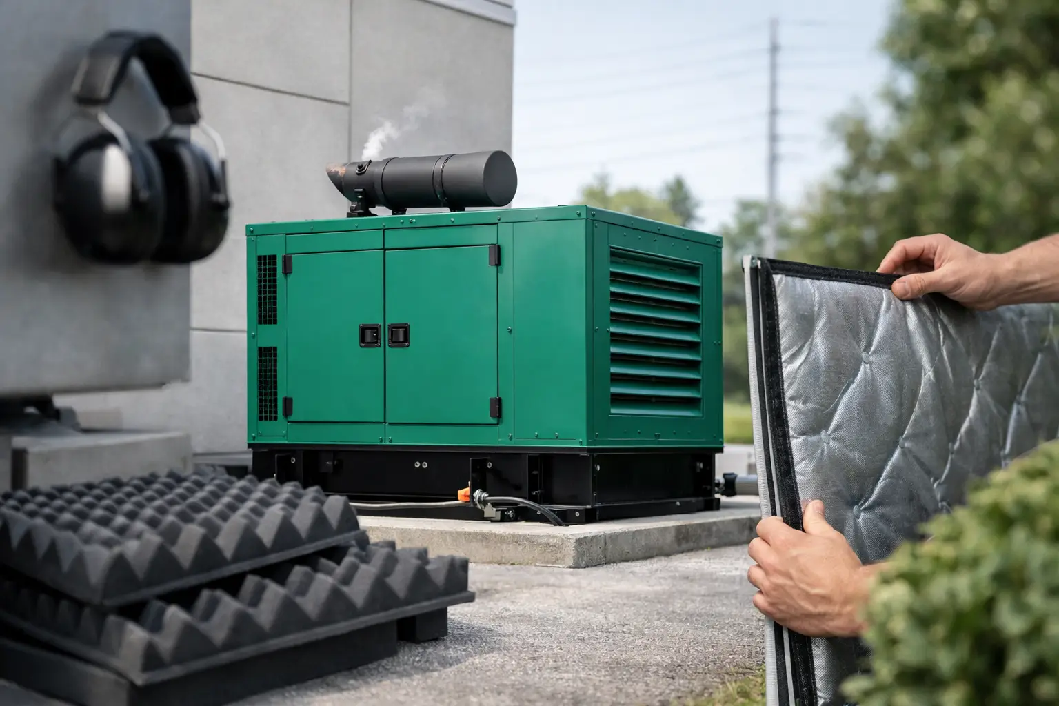 How to Silence Diesel Generator Noise