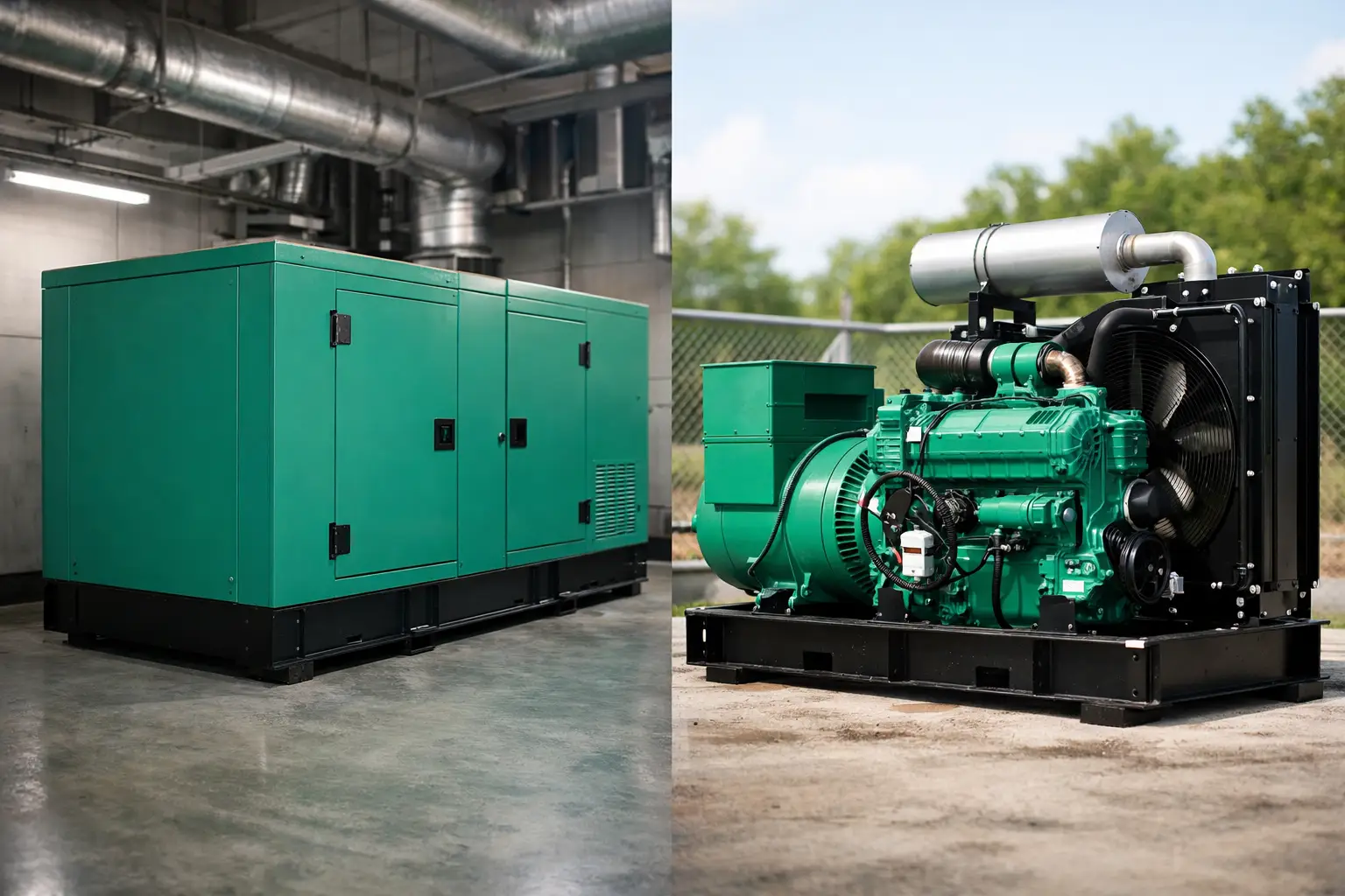Silent Generators vs Open Generators