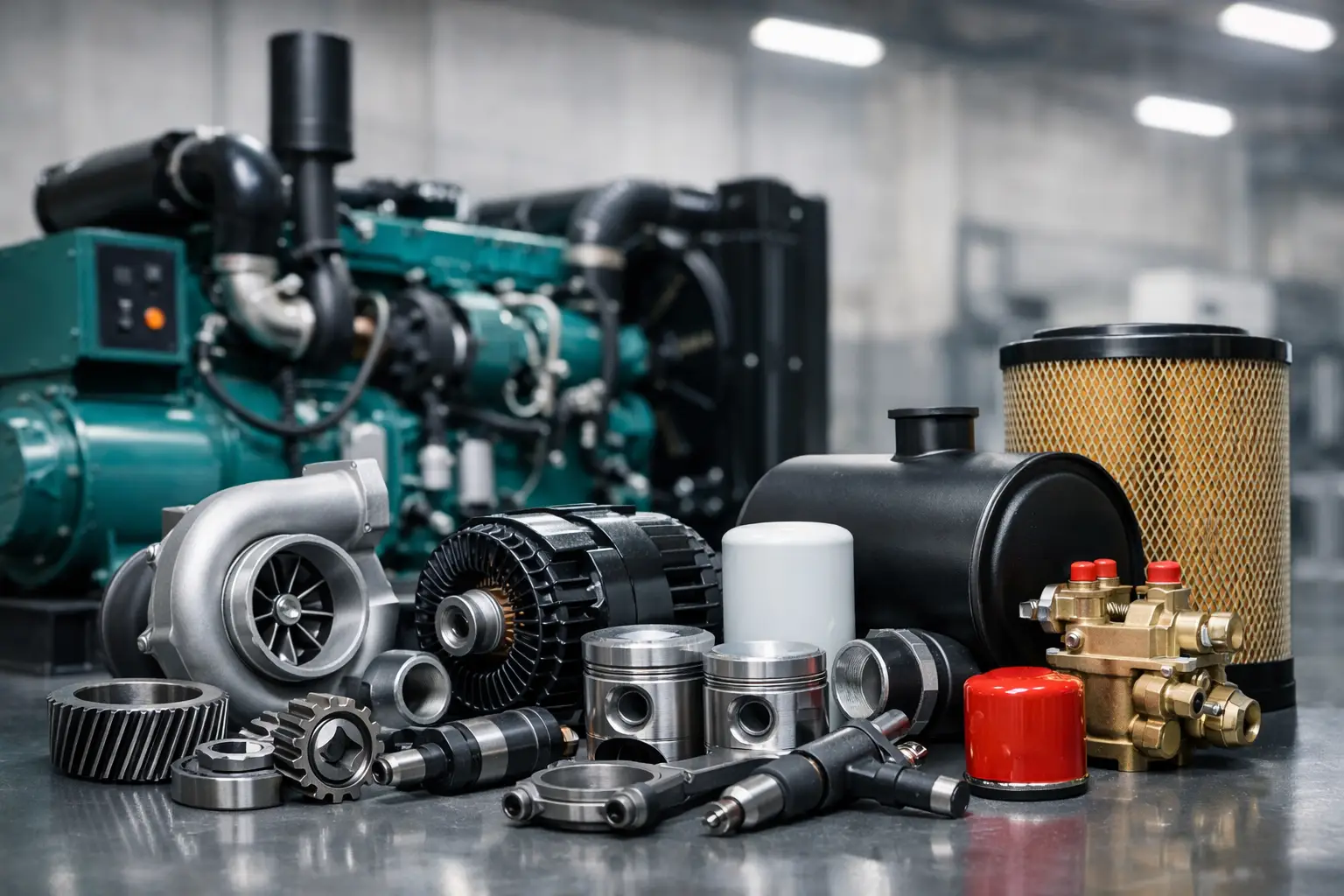 What are Diesel Generator Parts?